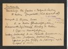 k.k. naturhistorisches Hofmuseum, Intendanzakten 1885-1896 (Hauer), Aktenzahl Z.18/1893, Seite 1